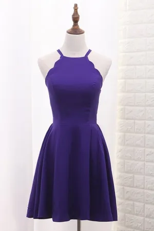 2024 A Line Cocktail Dresses Spaghetti Straps P5M5SLYA