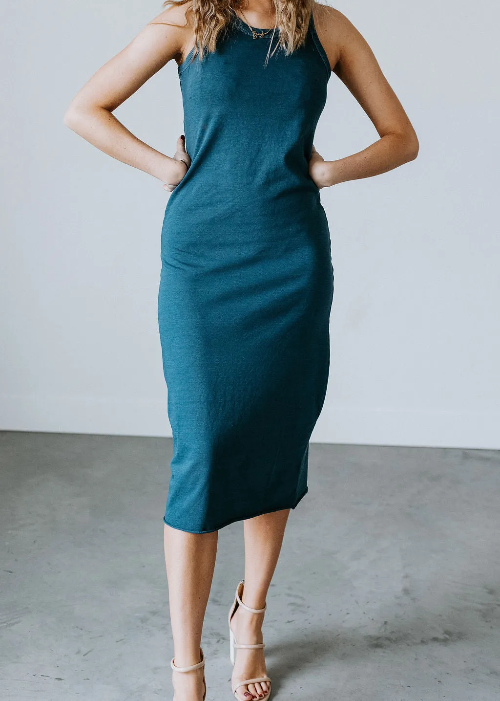 Athena Racerback Midi Dress