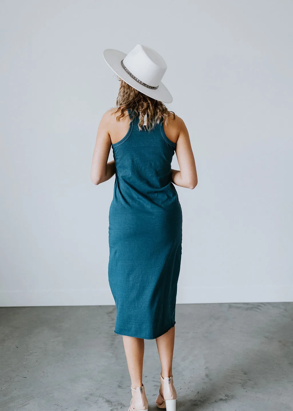 Athena Racerback Midi Dress
