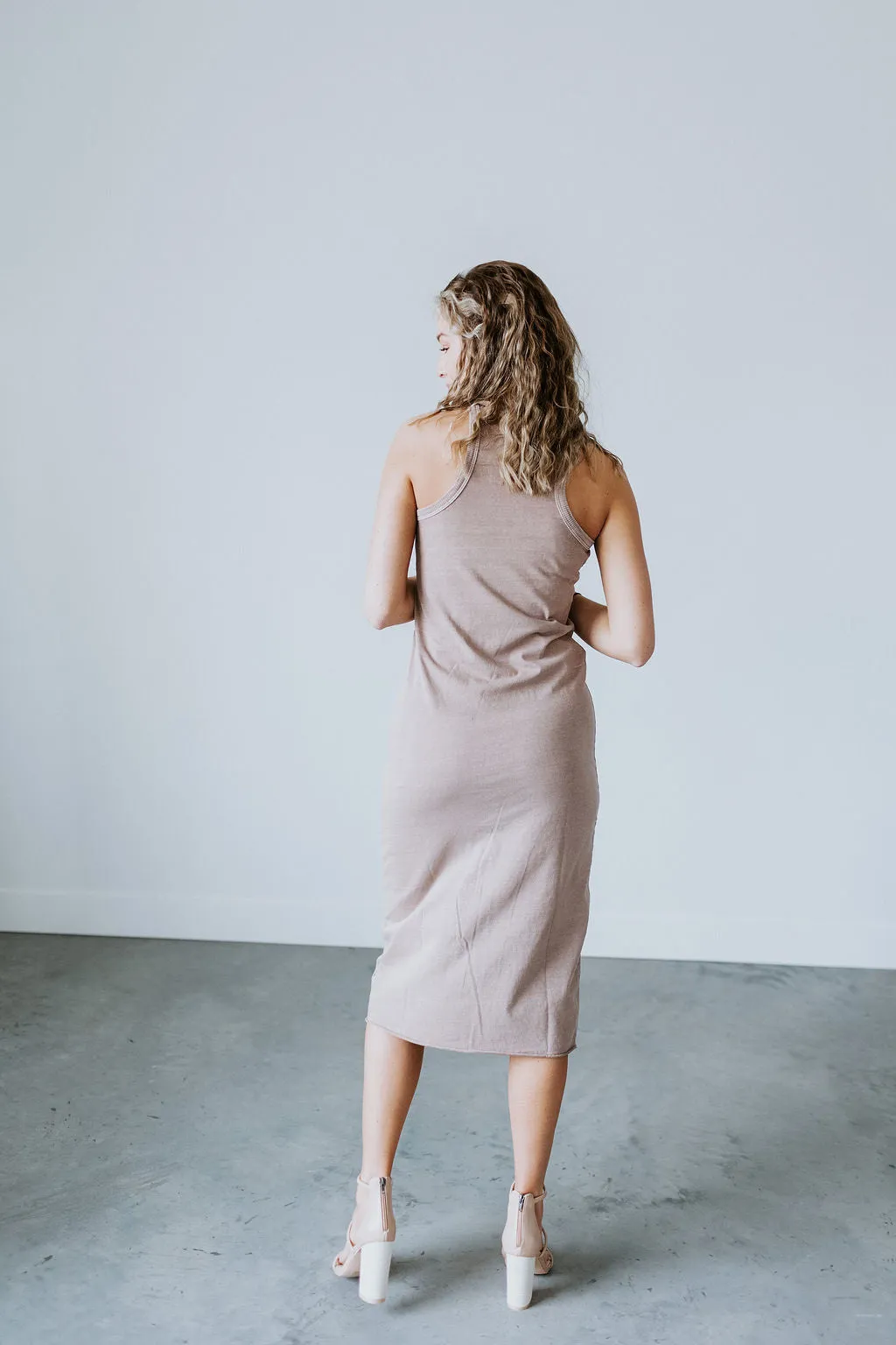 Athena Racerback Midi Dress