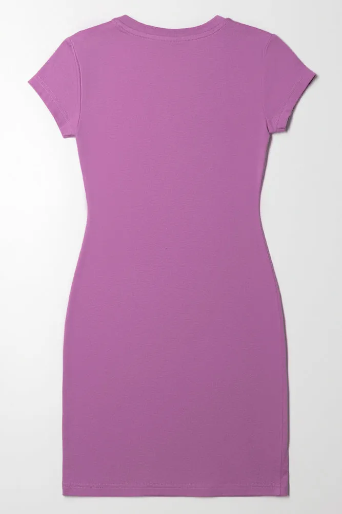 Bodycon Dress Purple