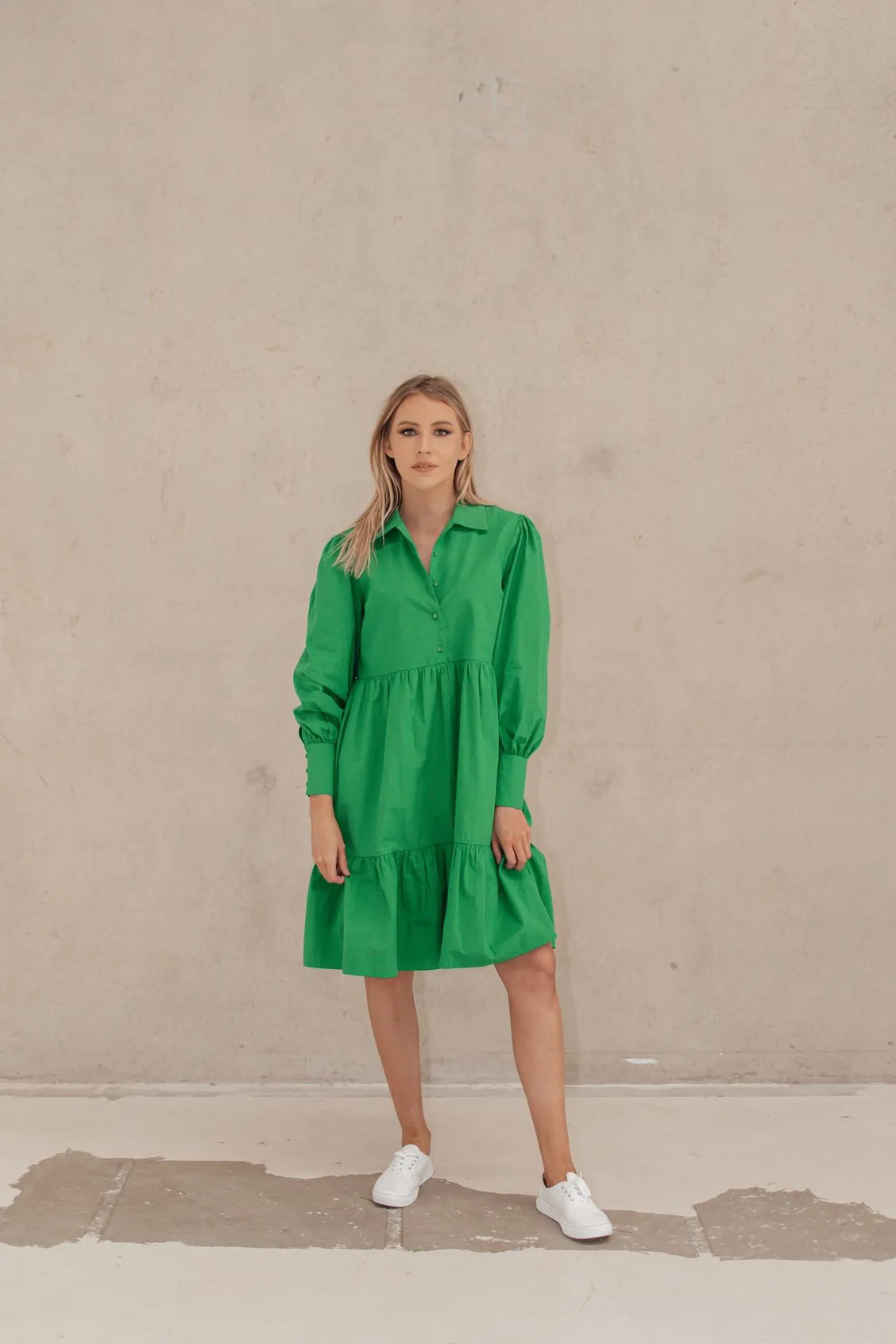 CARRIE SMOCK DRESS
