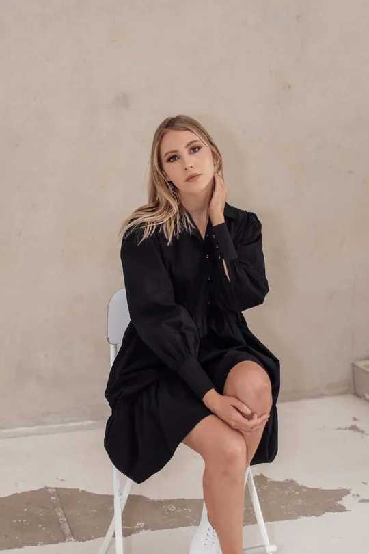 CARRIE SMOCK DRESS