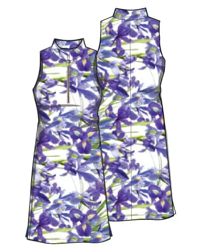 Course To Cocktails Sleeveless Dress - Fleur