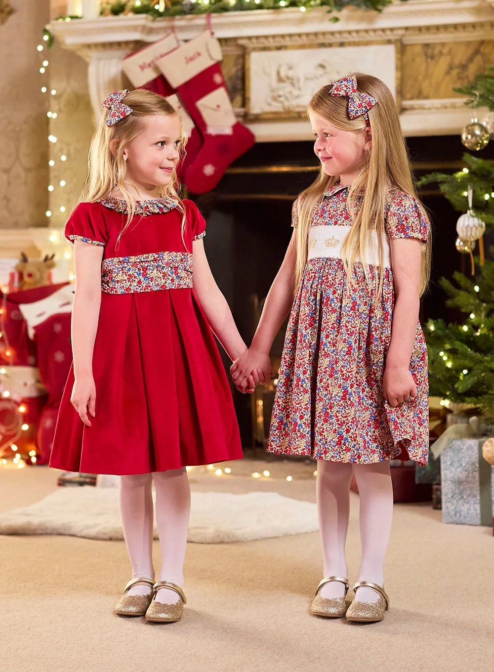 Emma Velvet Party Dress