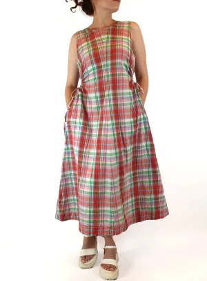 Gorman beautiful tartain print maxi dress size 10
