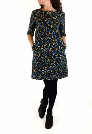 Gorman funky print half sleeve dress size 10