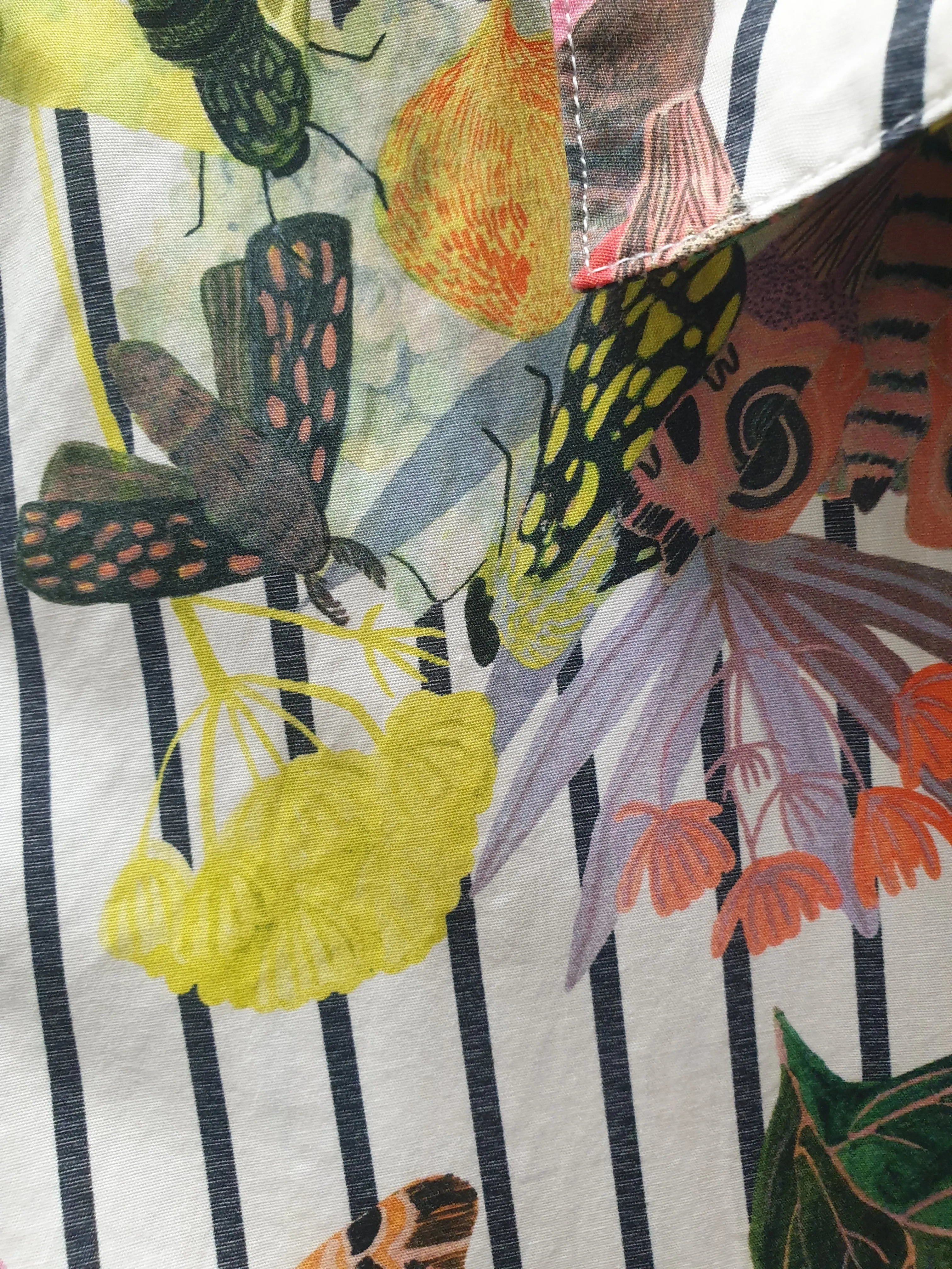 Gorman moth print shirt dress size 10