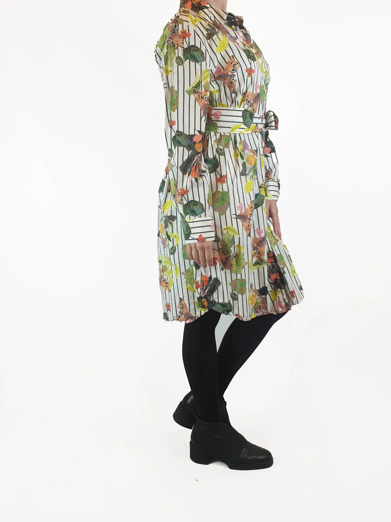 Gorman moth print shirt dress size 10