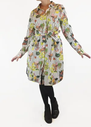 Gorman moth print shirt dress size 10