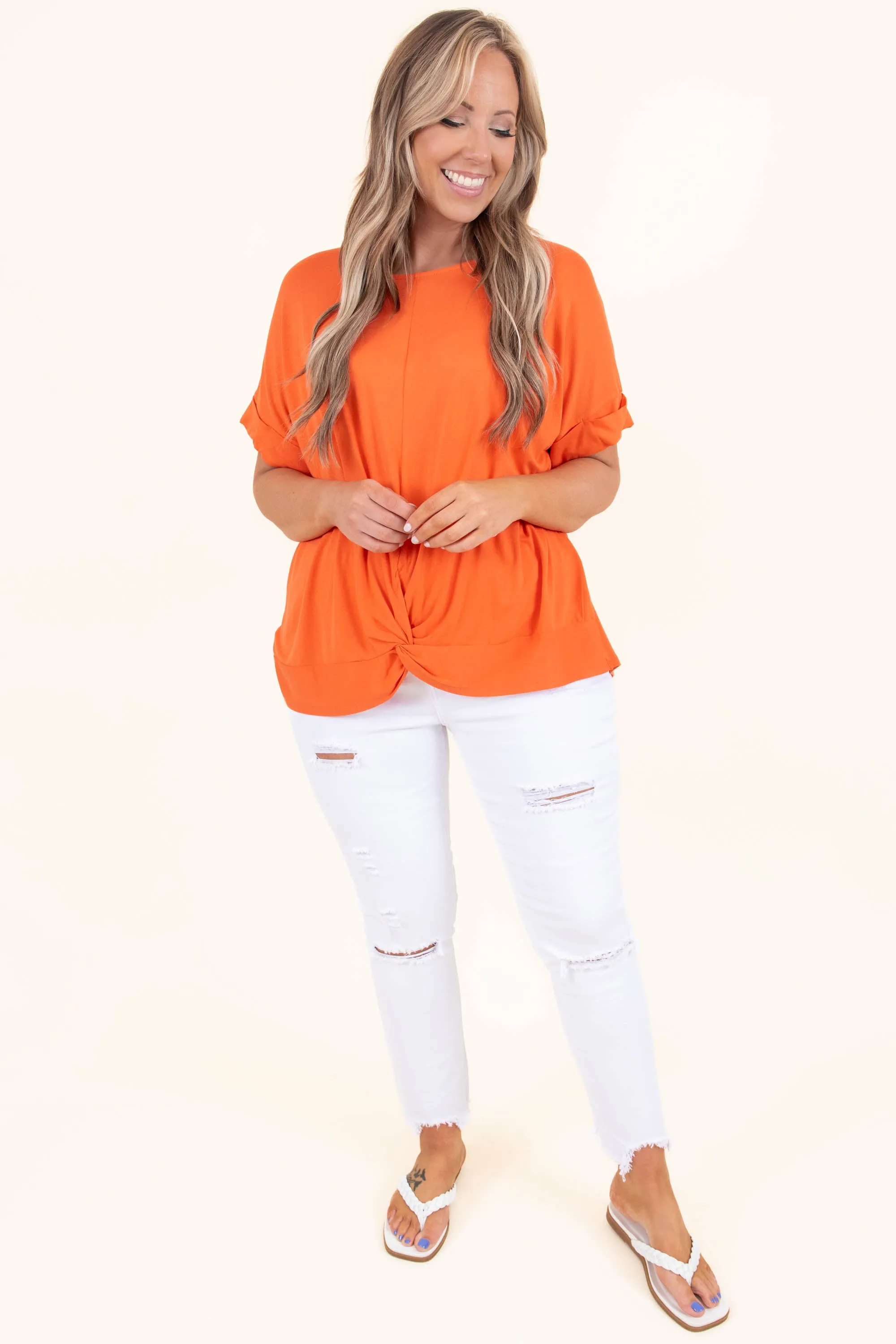 Gossip Only Top, Orange