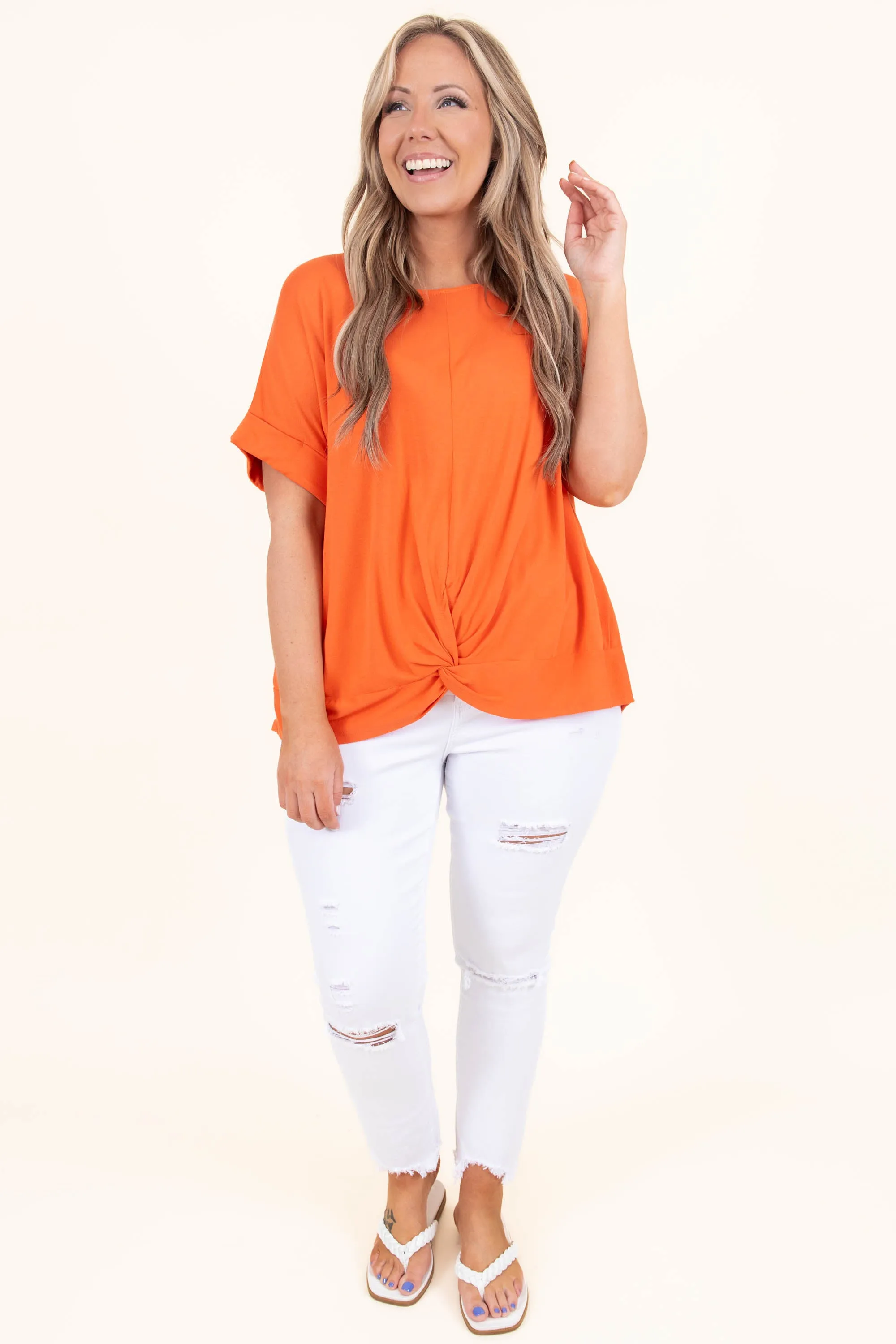 Gossip Only Top, Orange