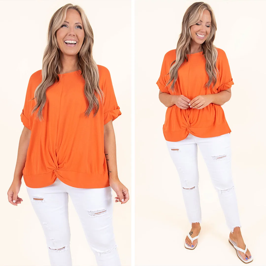 Gossip Only Top, Orange