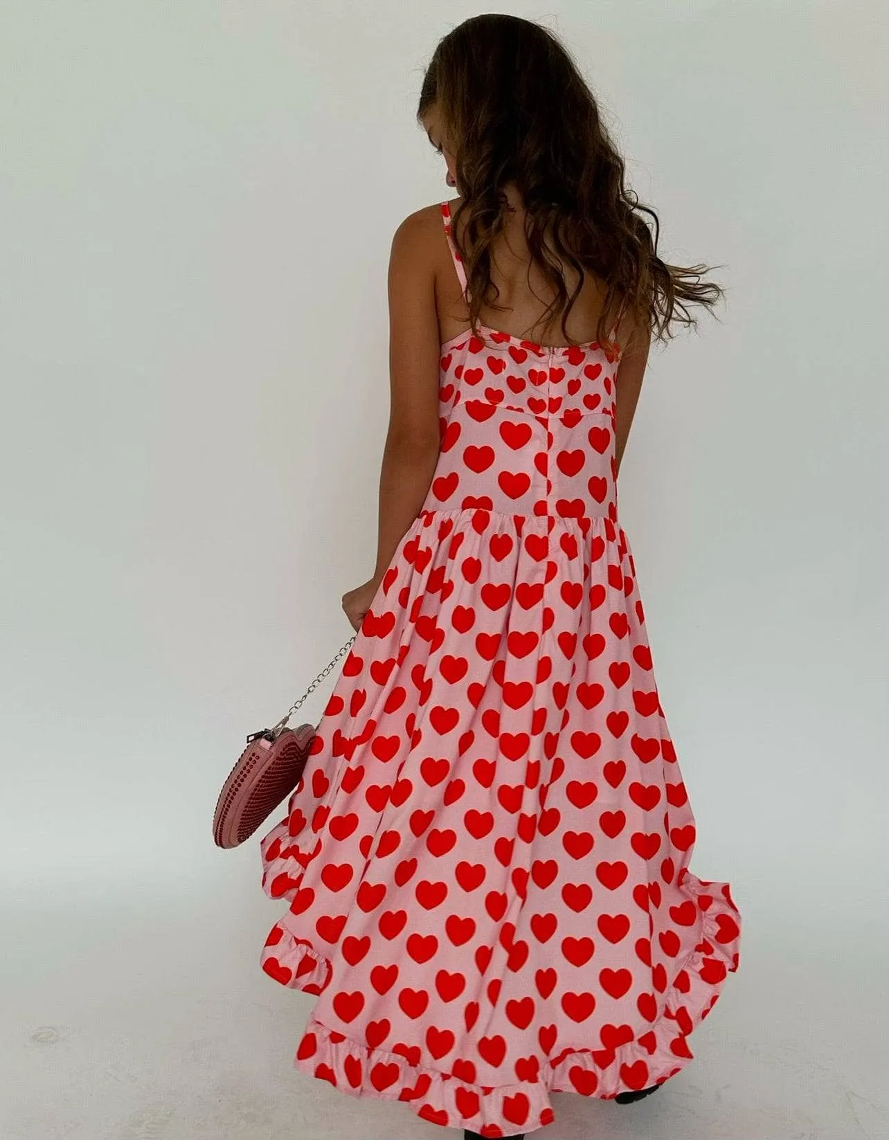 I Love You High Low Dress