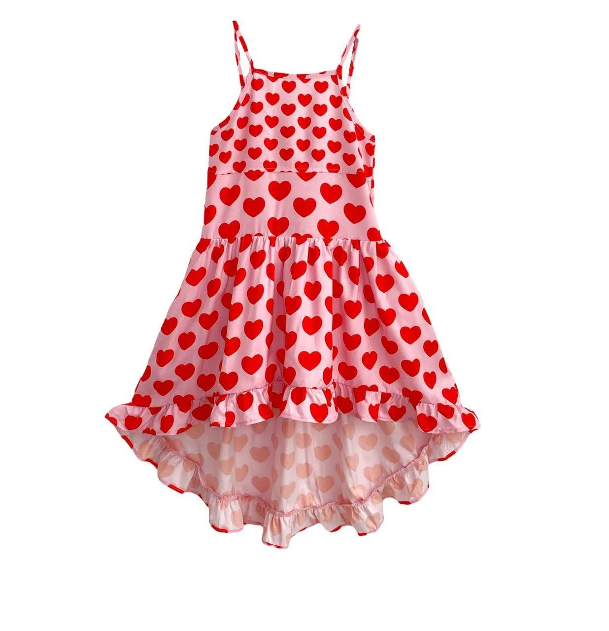 I Love You High Low Dress