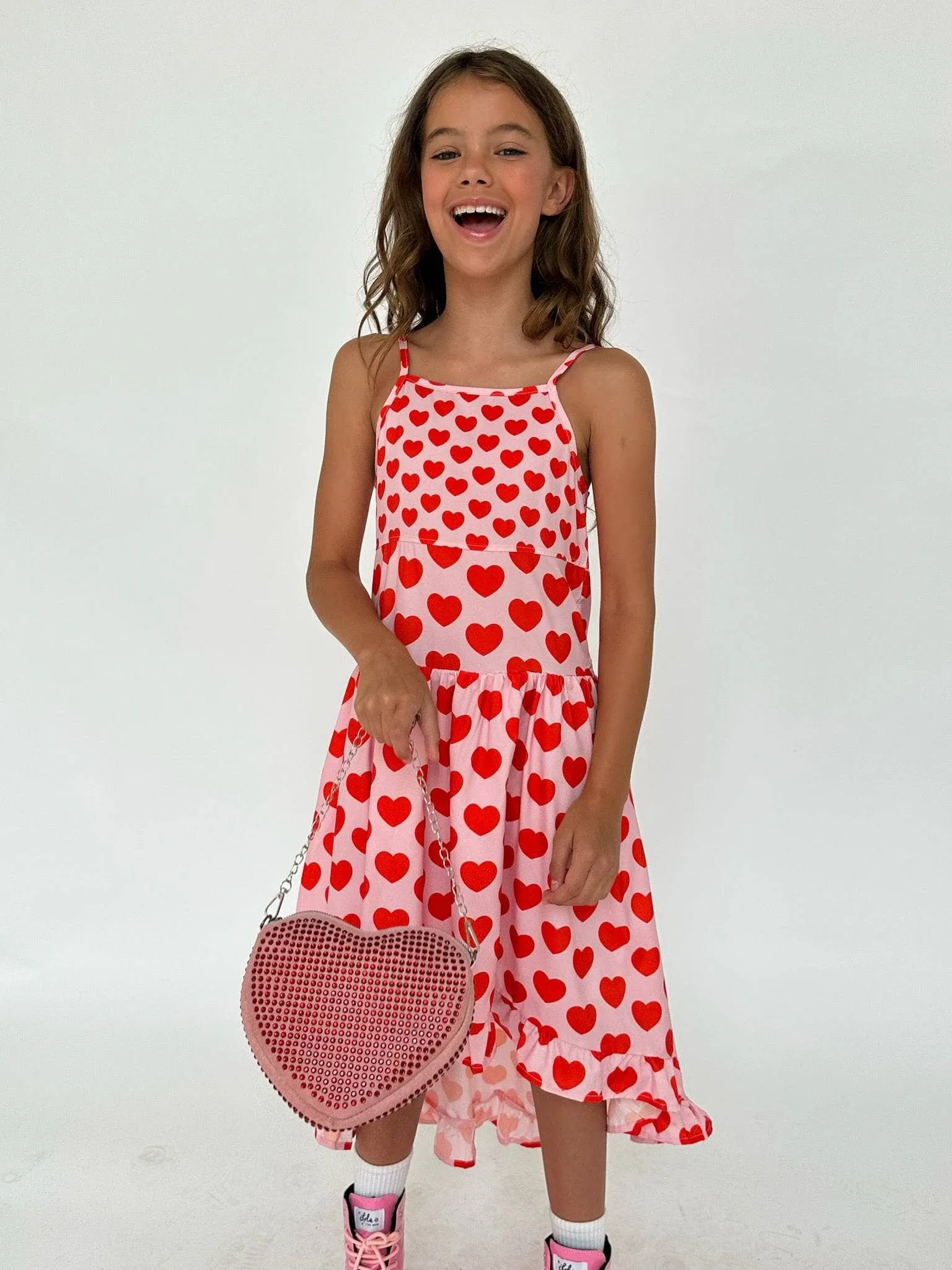 I Love You High Low Dress