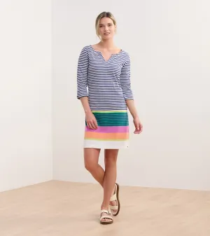 Lucy Dress - Seaside Stripes