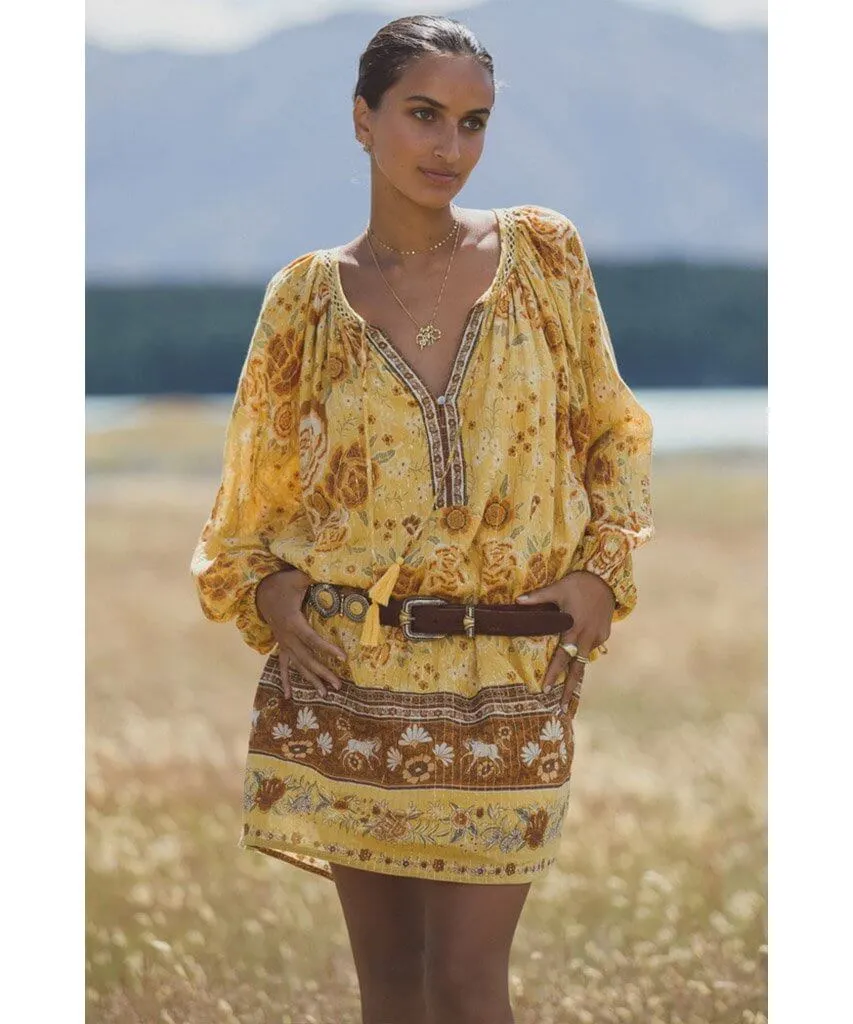 Mystic Tunic Dress Sunflower