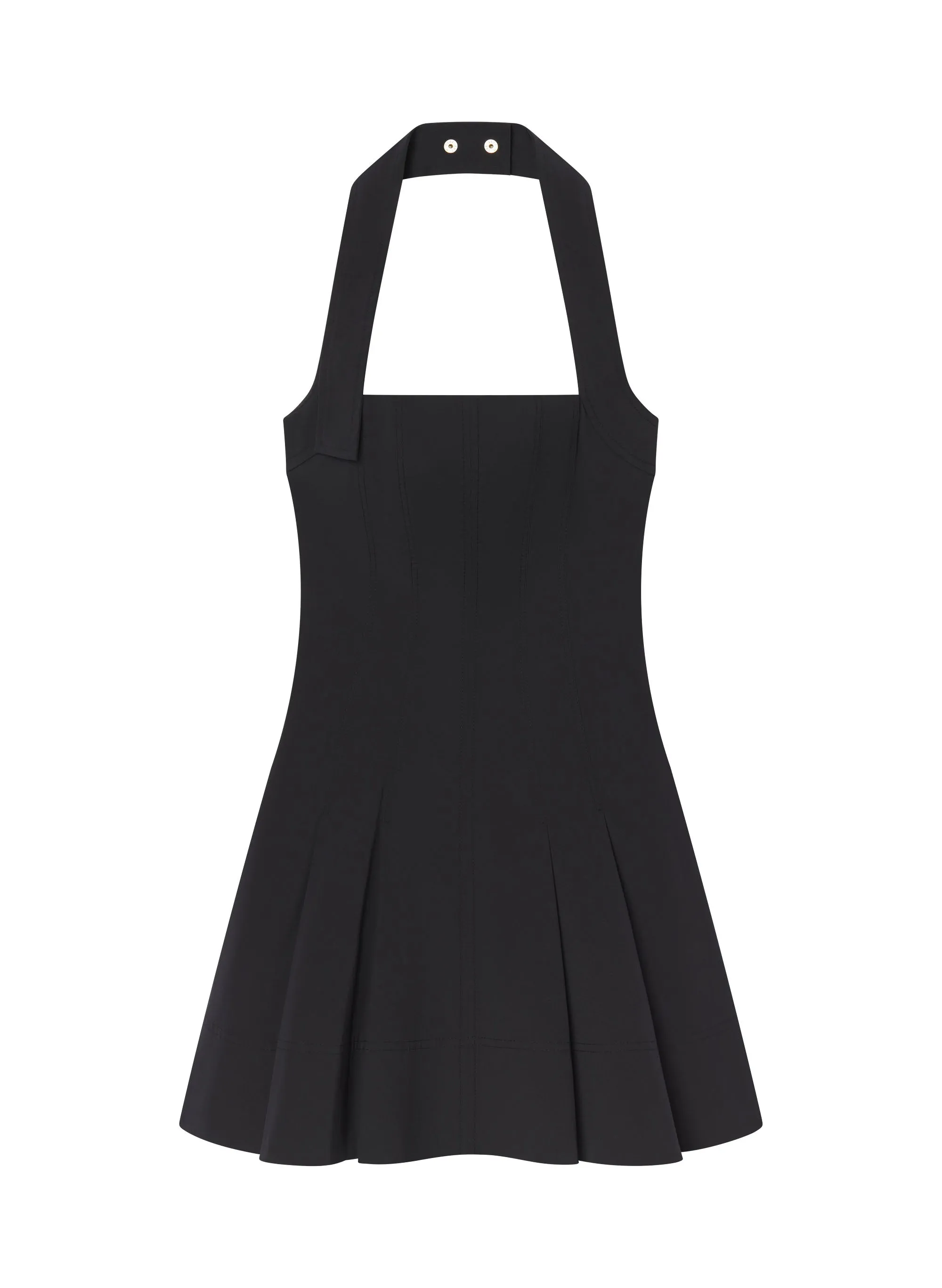 Nat Stretch Cotton Mini Dress