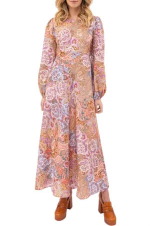 Paisley Print Mia Maxi Dress