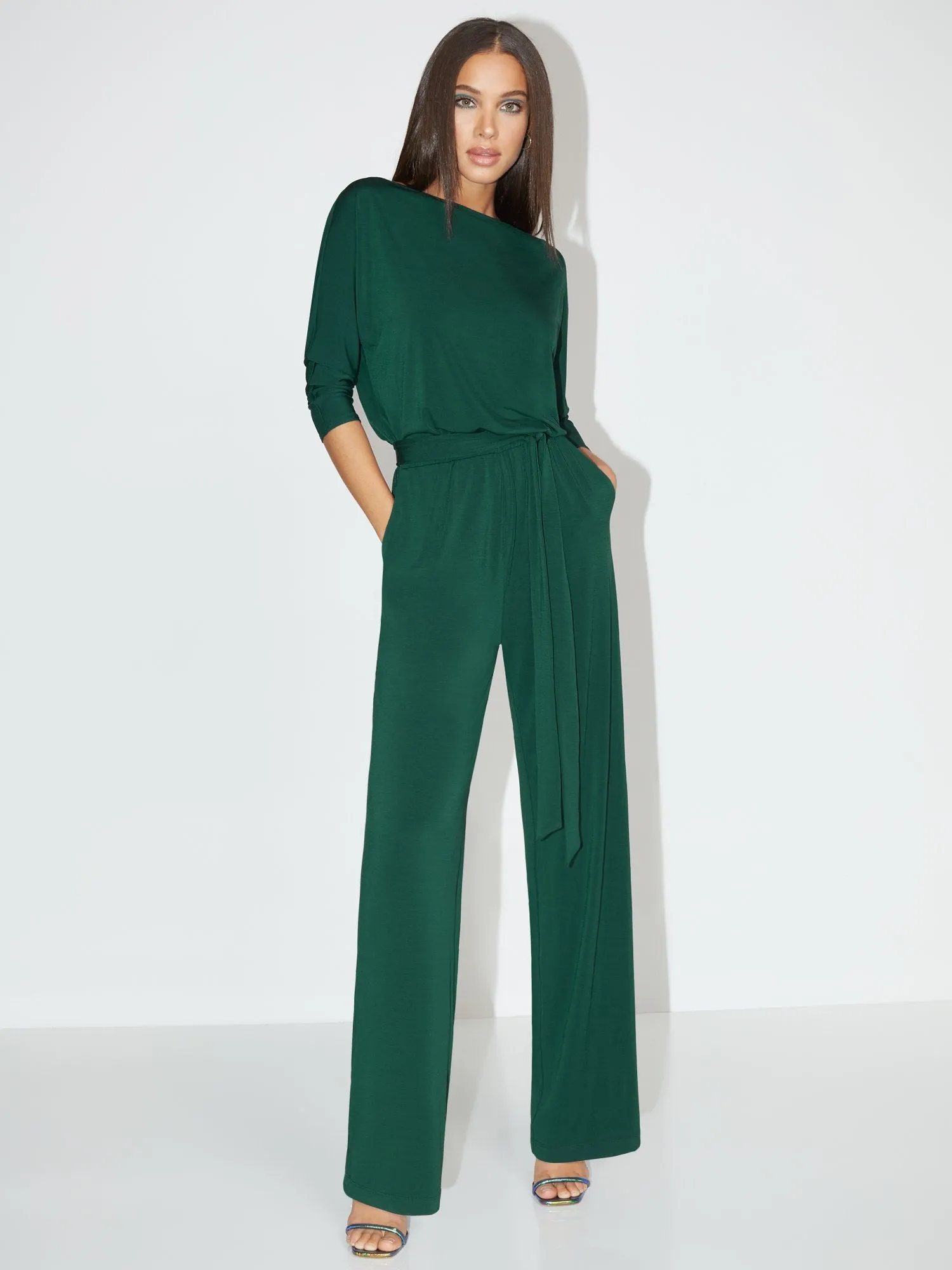 Petite Dolman-Sleeve Jumpsuit - NY&C Style System