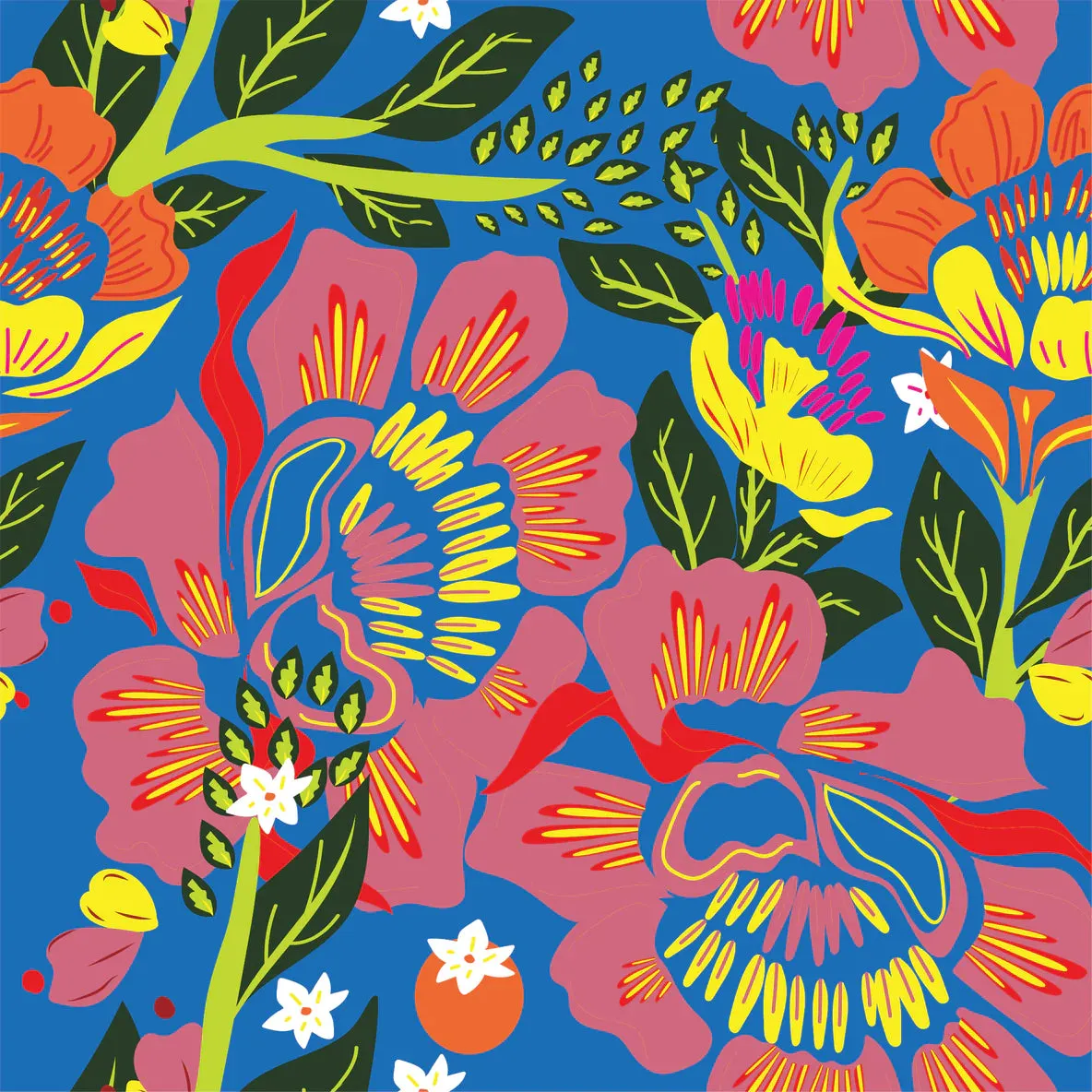 Rio Wrap Dress | Rio Floral Combo