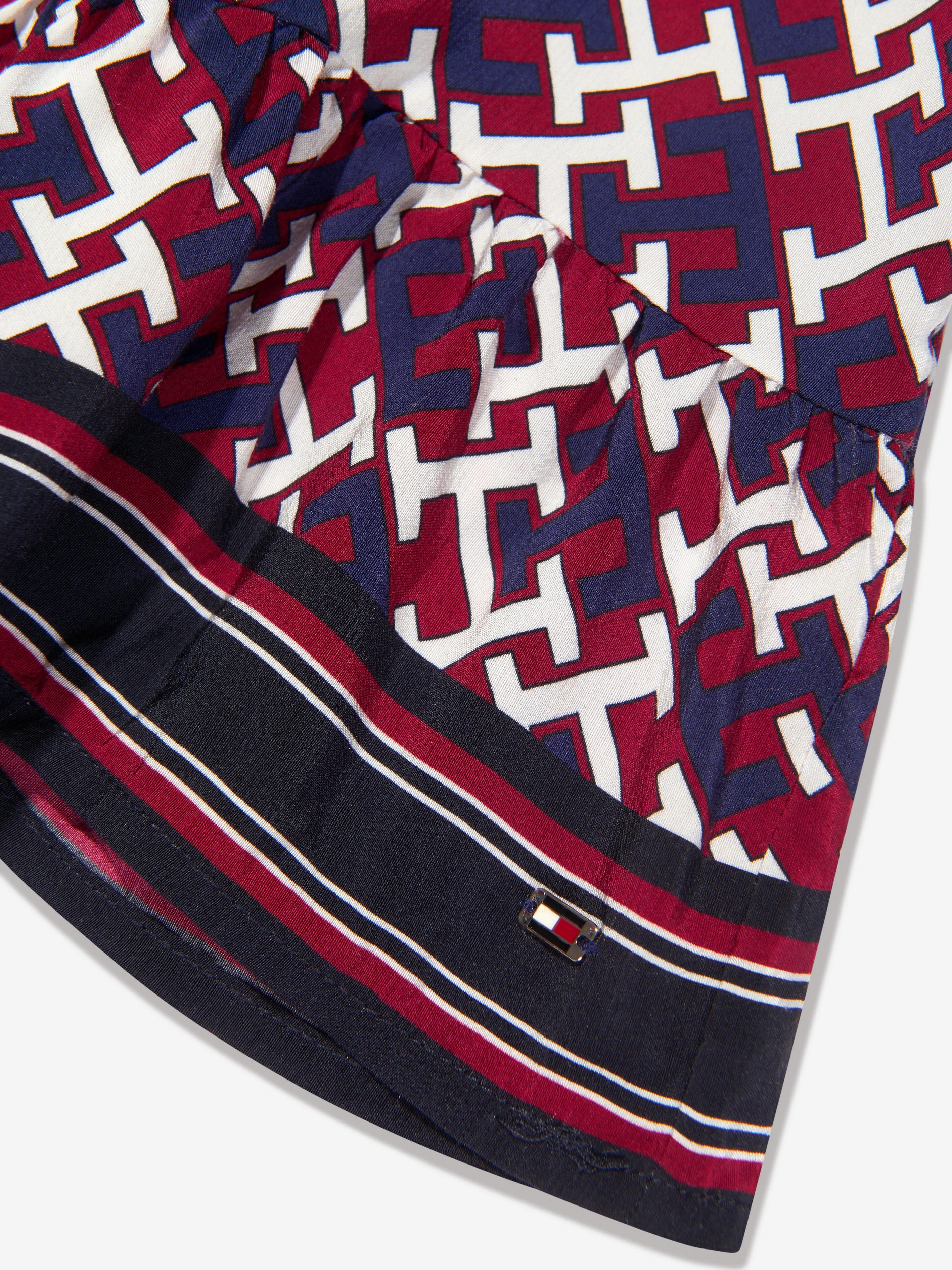 Tommy Hilfiger Girls Long Sleeve Monogram Dress
