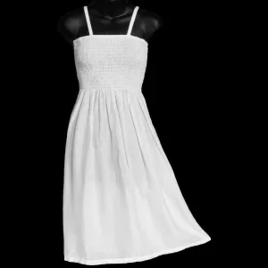 White Sarong Dress