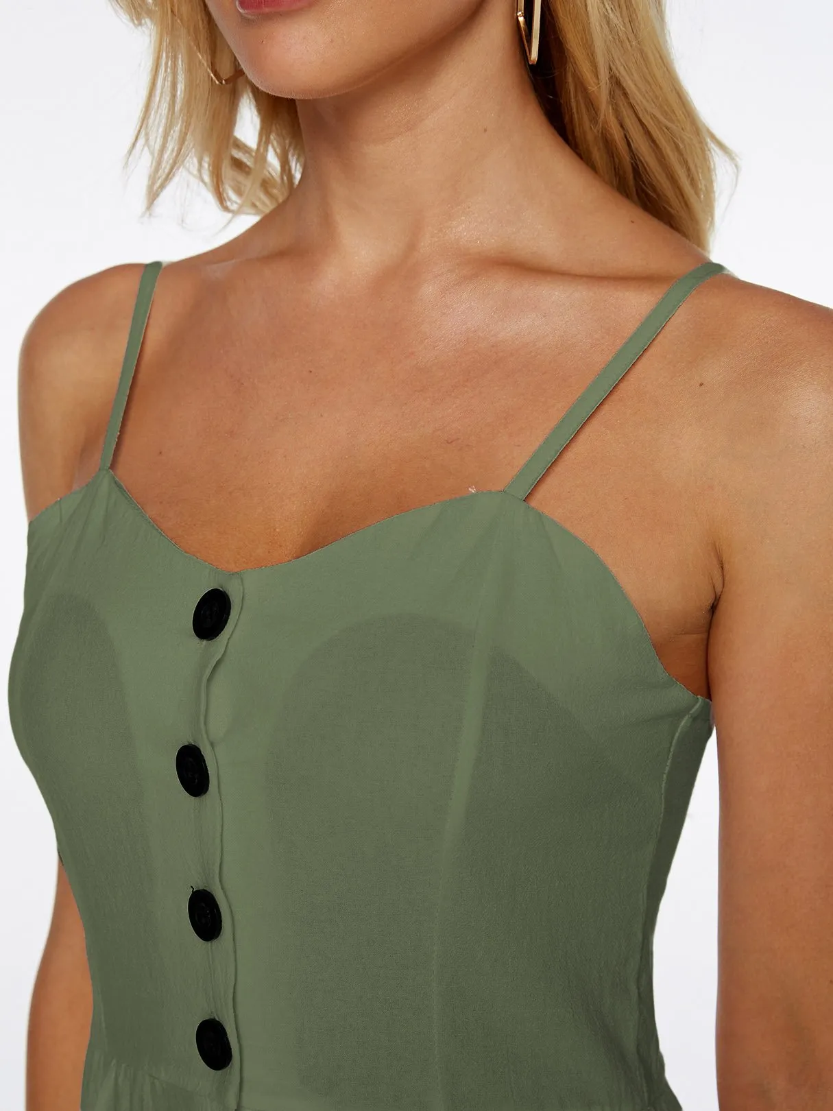 Wholesale Sleeveless Side Pockets Sexy Dress