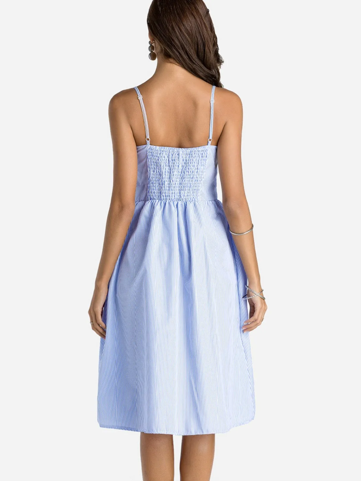 Wholesale Sleeveless Side Pockets Sexy Dress