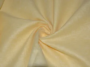Yellow Loose Weave Superior Cotton Linen Fabric